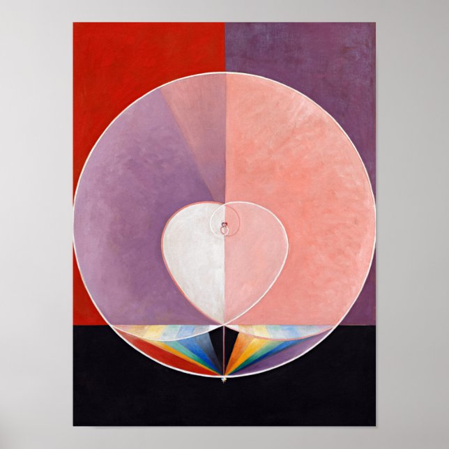 Dove, nr 2 av Hilma af Klint Poster (Framsidan)