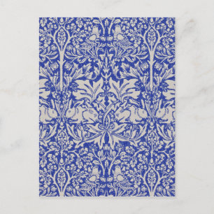 Dove och kanin, William Morris Vykort