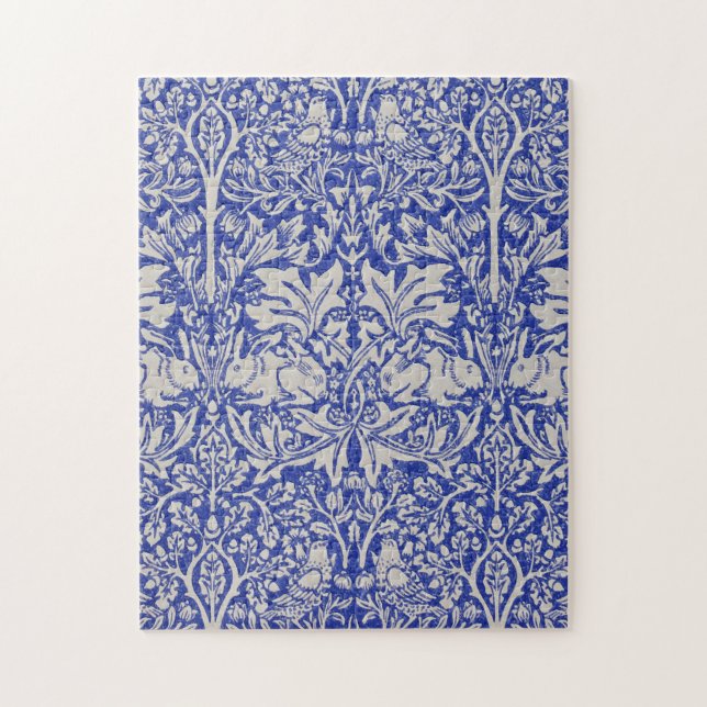 Dove och Rabbit, William Morris Pussel (Vertikal)