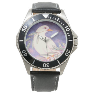 Dove of peace stylish trendy armbandsur