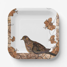 Dove Party Plate