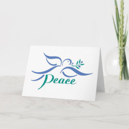 Dove Peace Helgkort