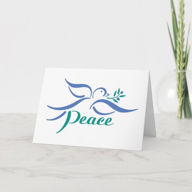 Dove Peace Helgkort (Framsida)