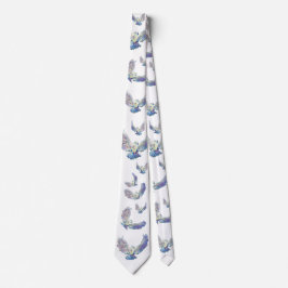 Dove Peace jul Tie Maureen Girard Bird Slips