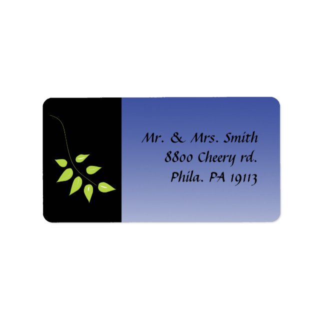 Dove Peace Löv Returadress Sticker Adressetikett (Framsidan)