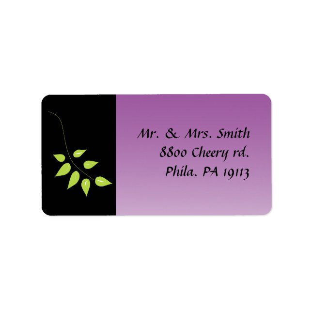 Dove Peace Löv Returadress Sticker Adressetikett (Framsidan)