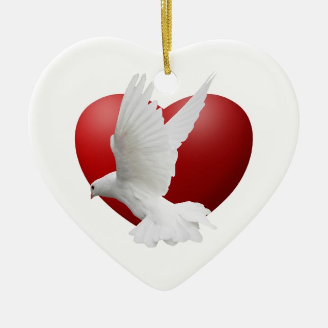 Dove Peace Ornament (Framsidan)