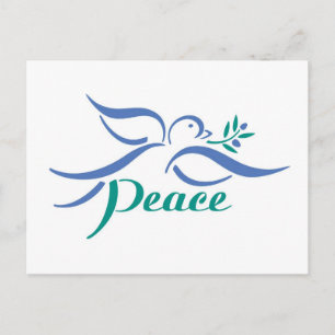 Dove Peace Vykort