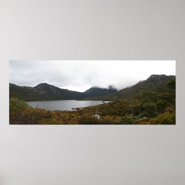 Dove Sjö, Cradle Mountain, Tasmania Poster (Framsidan)