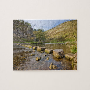 Dovedale foto för Derbyshire maximalt Pussel