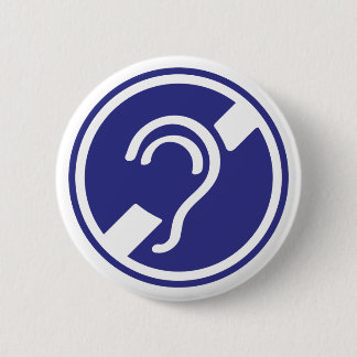 Doven, slechthorend, doofheid, gehoorverlies teken knapp