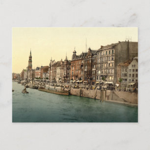 Dovenfleeth, Hamburg, Tyskland Vykort