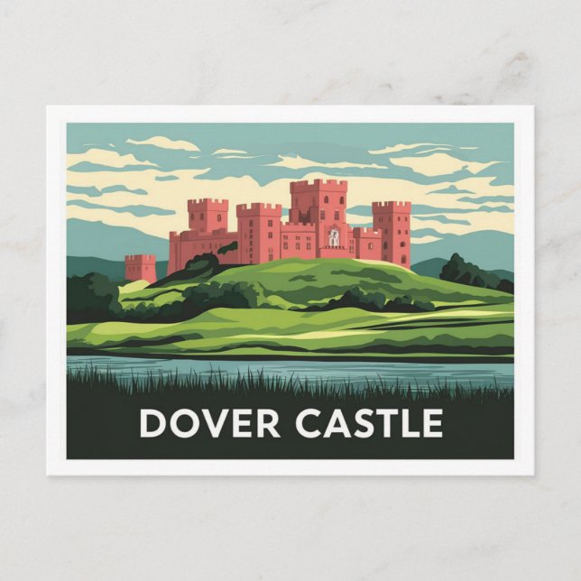 Dover Castle Vykort (Framsida)