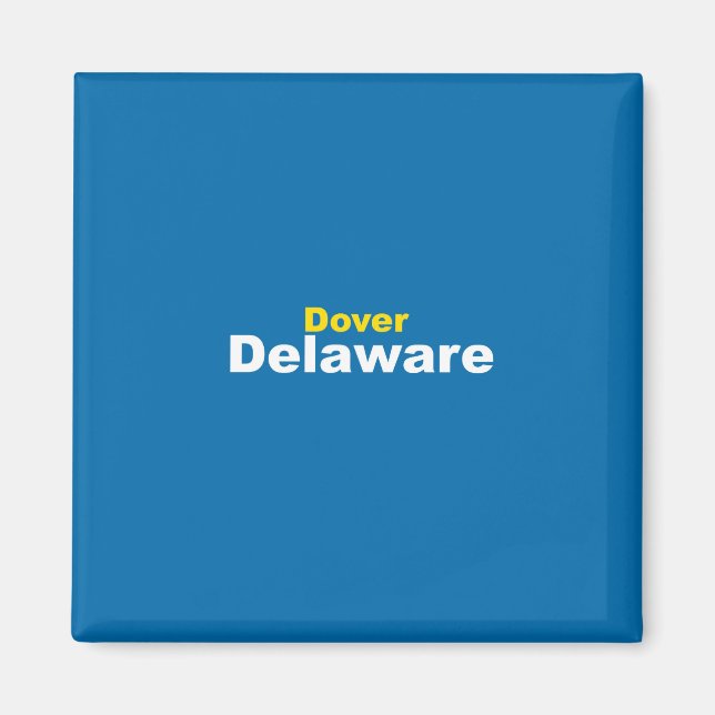 Dover, Delaware Magnet (Framsidan)