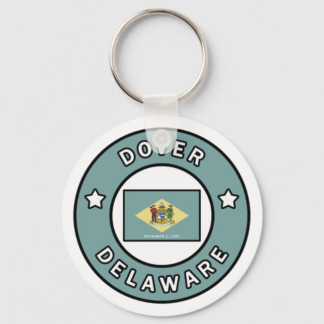 Dover Delaware Nyckelring (Framsida)