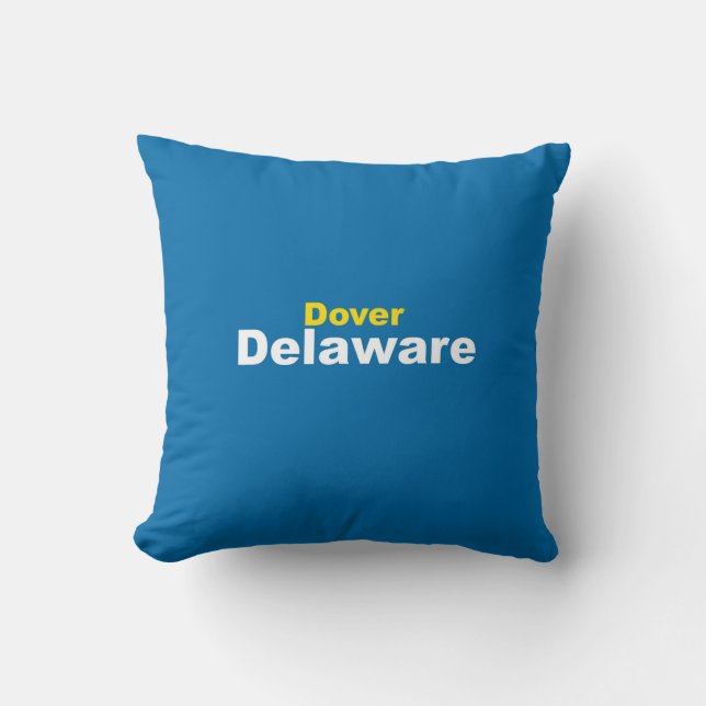 Dover, Delaware Pillow Kudde (Framsida)