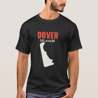 Dover Delaware USA State America Travel Delawarean T Shirt