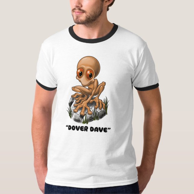 Dover Demon "Dover Dave" Cryptid T-Shirt (Framsida)