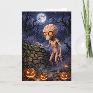 Dover Demon Halloween-kort Kort