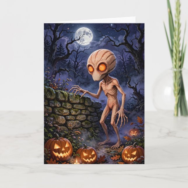 Dover Demon Halloween-kort Kort (Framsida)