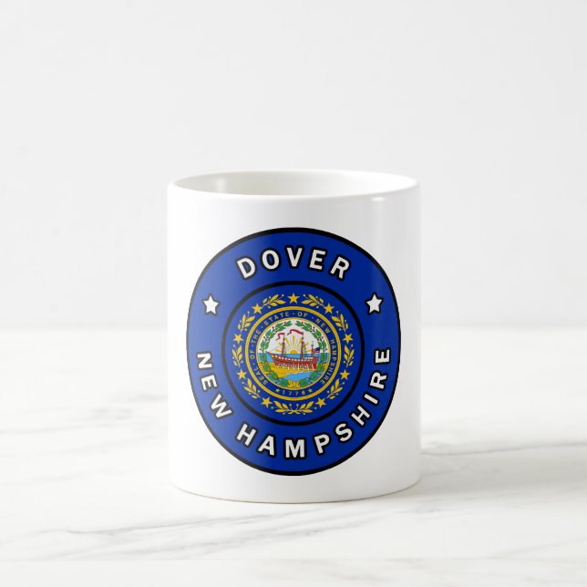 Dover New Hampshire Kaffemugg (Center)