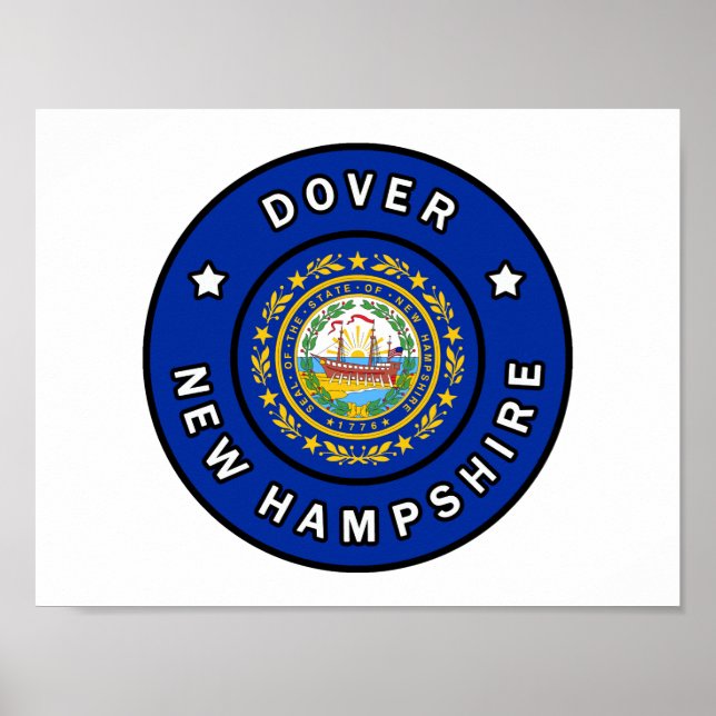 Dover New Hampshire Poster (Framsidan)