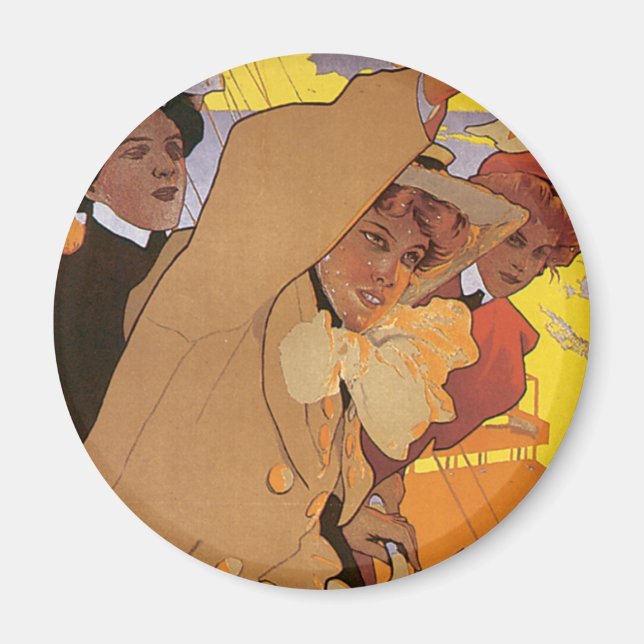 Dover-Ostend-linje Magnet (Framsidan)