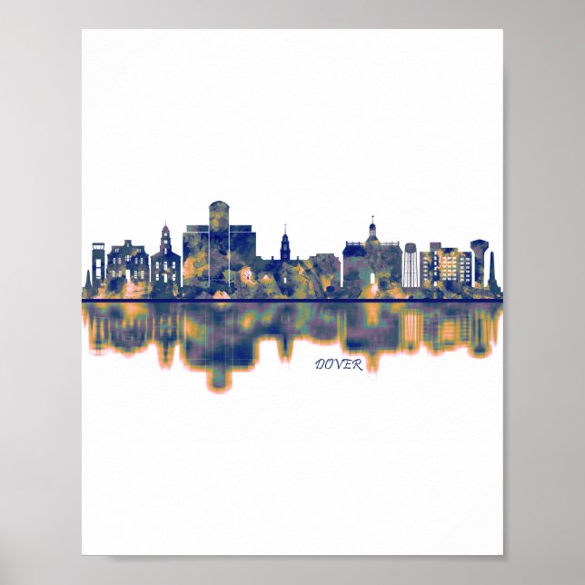 Dover Skyline Poster (Framsidan)