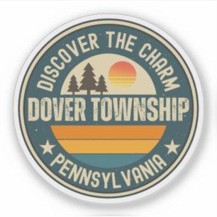 Dover township, Pennsylvania Klistermärken