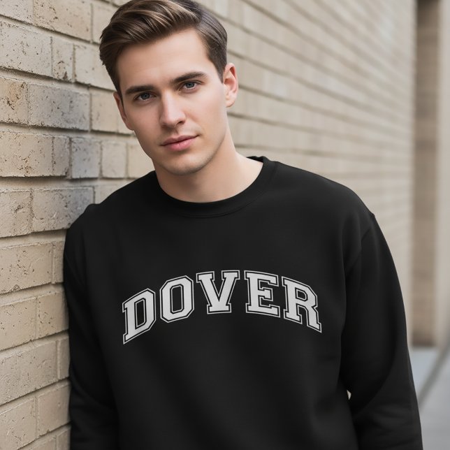 DOVER Universitetsstil-tröja Amerika College Lång Ärmad Tröja (Skapare uppladdad)