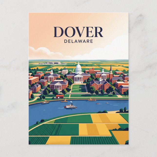 Dover USA Vykort (Framsida)