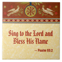 Doves and Medallion after St. Cecilia (SNV 36)