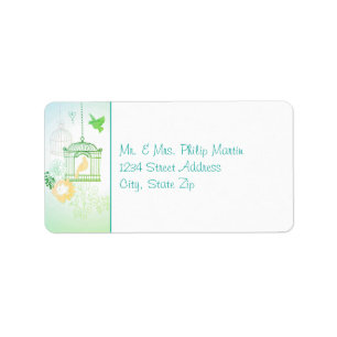 Doves & Cages - Adressetiketter