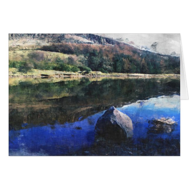 Dovestone Reservoir Hälsningskort (Framsidan Horizontal)