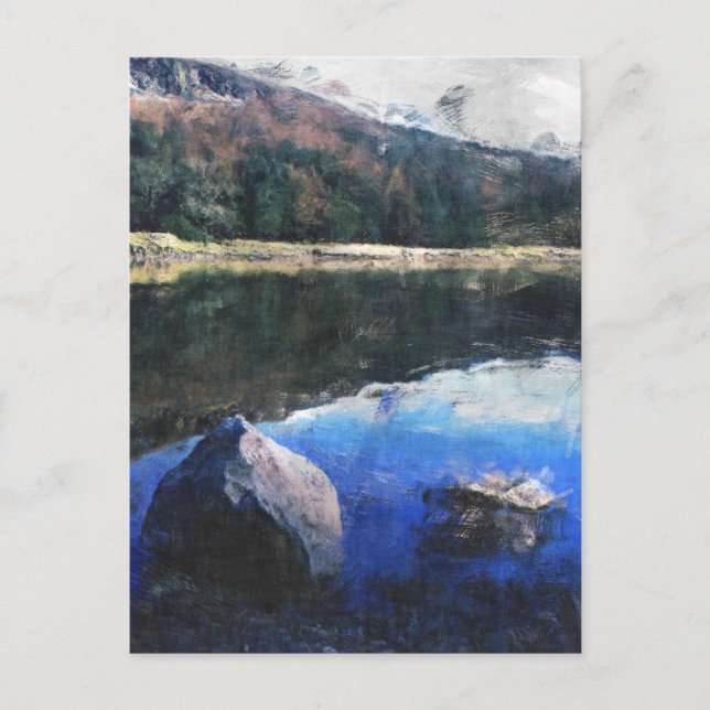 Dovestone Reservoir Vykort (Framsida)