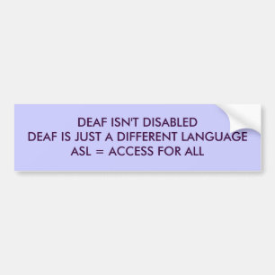 DÖVET ÄR INTE DISABLEDDEAF ÄR PRECIS ETT OLIKT BILDEKAL