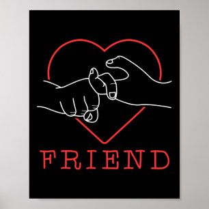 Dövet Awareness för Friend Cute Language Pride Poster