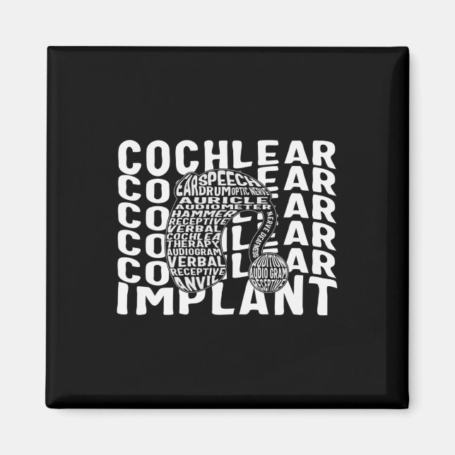 Dövet Cochlear Implant ASL H. Magnet (Framsidan)
