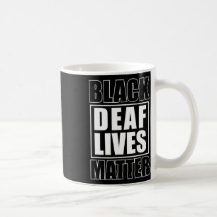Dövet Ljud av dövet Problem - tyst Kaffemugg