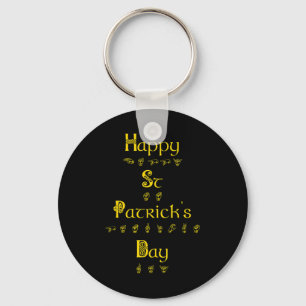 Dövet Pride st patricks day Signeringsspråk asl Me Nyckelring