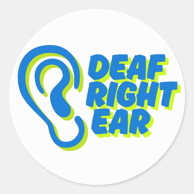 dövets höger, vit bakgrund runt klistermärke (Framsida)