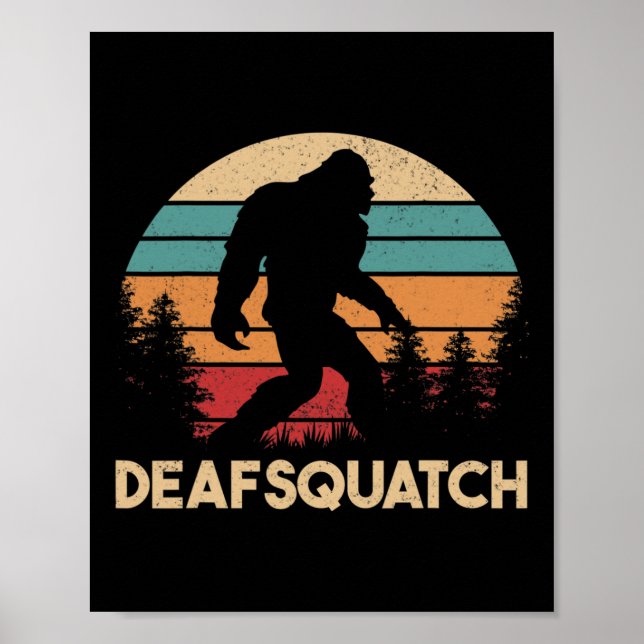 Dövets kännedom om teckenspråk för hörselförlust o poster (Framsidan)