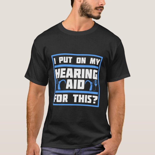 Dövets medvetandegörande Inspektion av förhörsstöd T Shirt (Framsida)