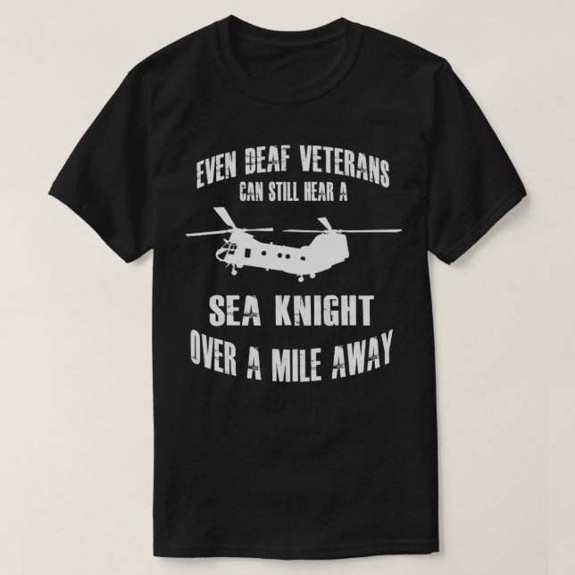 Dövets veterinärer kan höra en sjökväll en miljon t shirt (Design framsida)
