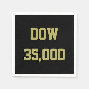Dow 35000 Lagrar Market Firande Pappersservett