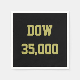 Dow 35000 Lagrar Market Firande Pappersservett