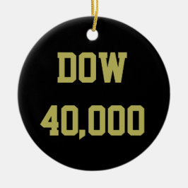 Dow 40000 Lagrar Market Firande Julgransprydnad Keramik