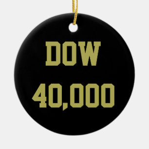 Dow 40000 Lagrar Market Firande Julgransprydnad Keramik