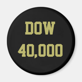 Dow 40000 Lagrar Market Firande Magnet