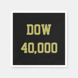 Dow 40000 Lagrar Market Firande Pappersservett